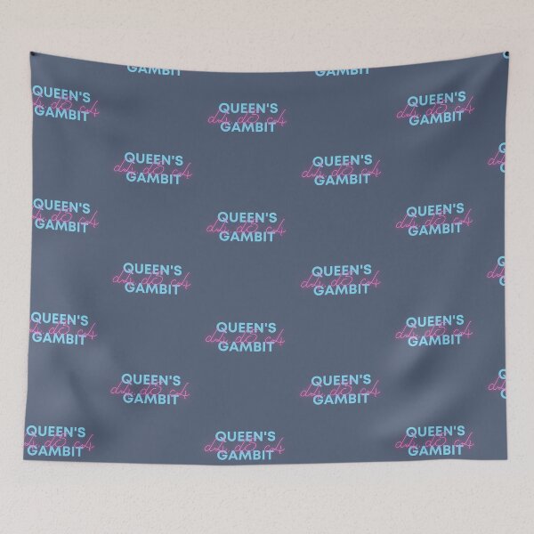 Item preview, Queen's Gambit Move (Chess Word Art) designed and sold by shminoa.