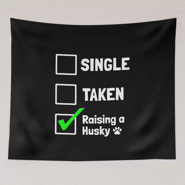 Item preview, Single Taken Raising a Husky Puppy Dog Gift  designed and sold by Guarddogdrive.