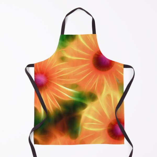 Item preview, Orange Echinacea designed and sold by FOLK ART FUSION by heidiannemorris.