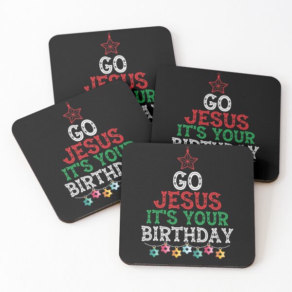 Item preview, Go Jesus It's Your Birthday Funny Christmas Ugly Christmas  designed and sold by Artpawsy.