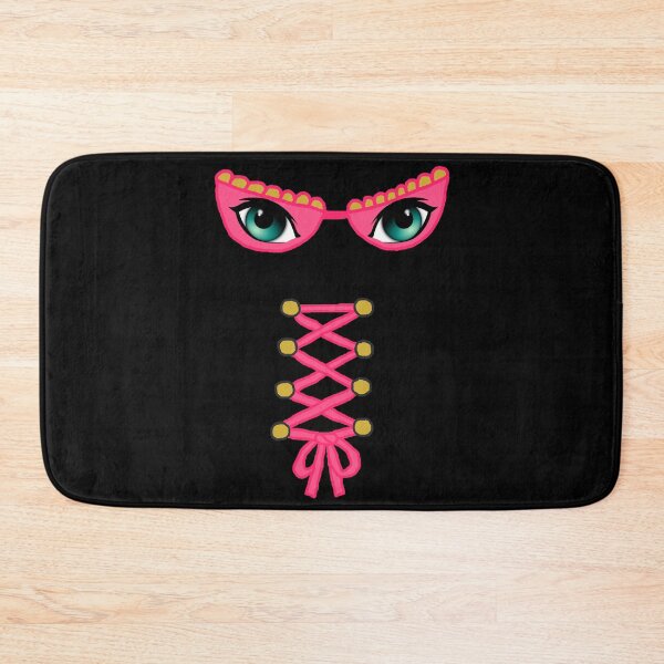Item preview, Corset Ribbon and blue eyes bra with gold and pink lace designed and sold by Hypnotees.