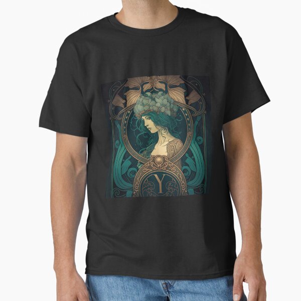 Art Nouveau Portraits #0 Classic T-Shirt