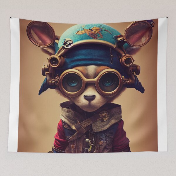 Item preview, Cyberpunk Pirate Impala designed and sold by MimozaStudio.