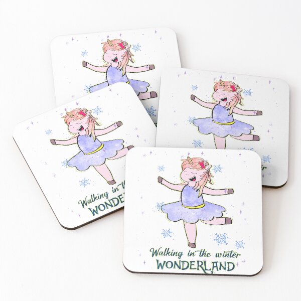 Item preview,   Winter Unicorn- Walking In The Winter Wonderland designed and sold by badretop.