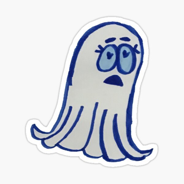 cute ghostie Sticker