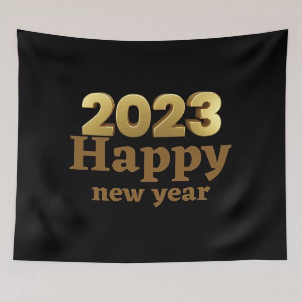Item preview, 2023 HAPPY NEW YEAR - HELLO 2023 - 2023 NEW YEAR DESIGN designed and sold by WBP Mart.