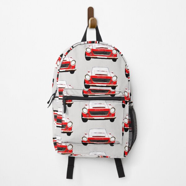 Item preview, Datsun Roadster 1960s classic car high contrast red designed and sold by soitwouldseem.