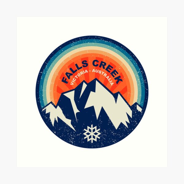 Item preview, Falls Creek, Australia designed and sold by studio838.