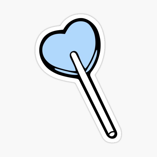 Heart Lollipop Sticker | Stickers for Hydroflask | Laptop Stickers |  Waterproof Stickers | Coquette Stickers