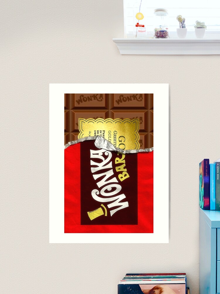 Willy Wonka and the Chocolate Factory (Golden Ticket) Hanging Acrylic Print  ACPCERT383