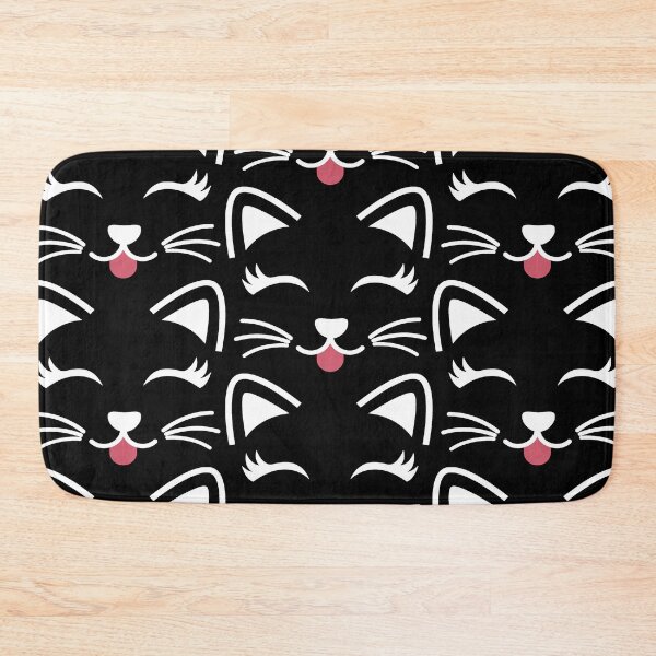 Item preview, Face of a cute kitten sticking out her tongue designed and sold by The-Blue-Feline.