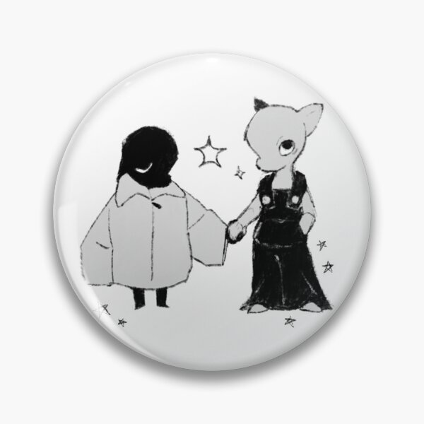 Item preview, SUPER DARK - Lucky n’ Less Holding Hands designed and sold by Romutforsker.