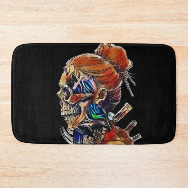 Item preview, Samurai Skull designed and sold by Necropolisband.