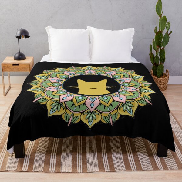 Item preview, Mandala Cat Circular pattern in form of mandala for Henna, Mehndi, tattoo,flower pattern design, decoration. Decorative ornament in ethnic oriental style. Coloring book page. designed and sold by MokonoKokoro.