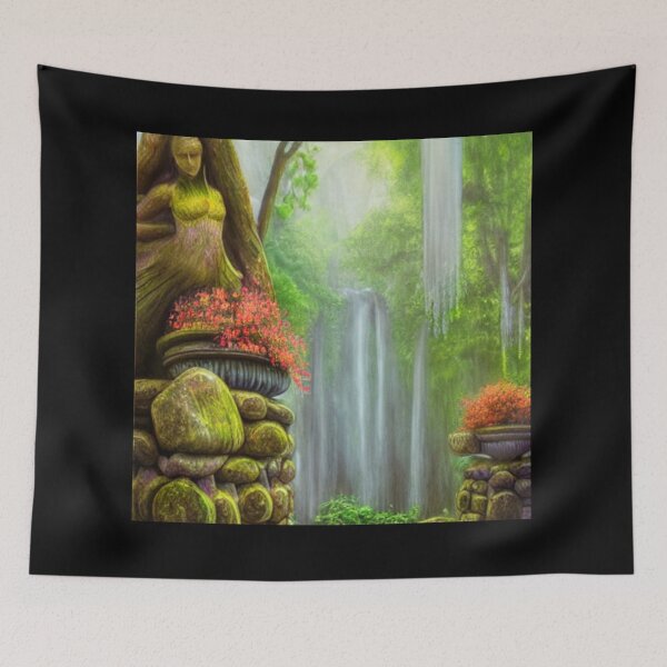 Item preview, Lost Forest Temple 8 - Throw Pillows and Prints.  designed and sold by ScatterHub.