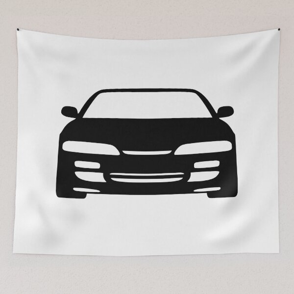 Item preview, Nissan Silvia S14 Zenki 180SX 200SX 240SX black sticker designed and sold by EdimDesign.