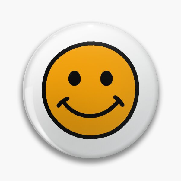 Item preview, SMILEY FACE (ORANGE W/BLACK OUTLINE) designed and sold by Top10Designs.