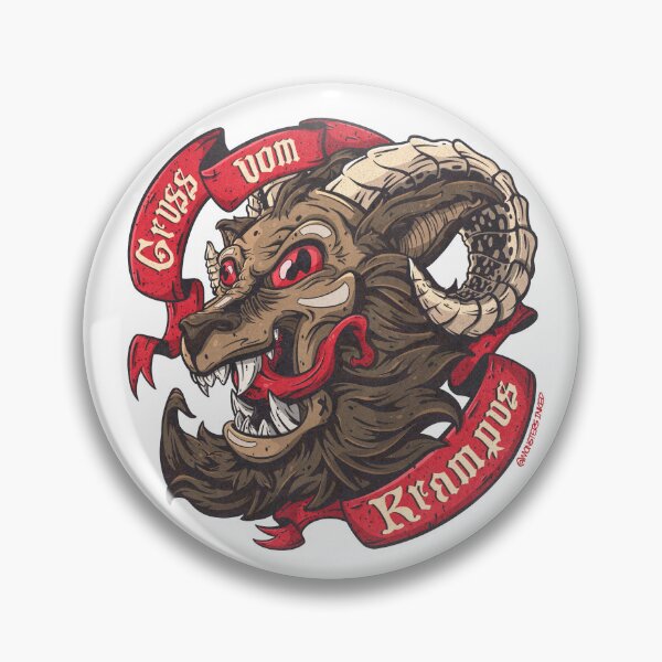 Item preview, Greetings from Krampus designed and sold by Monsters-Inked.