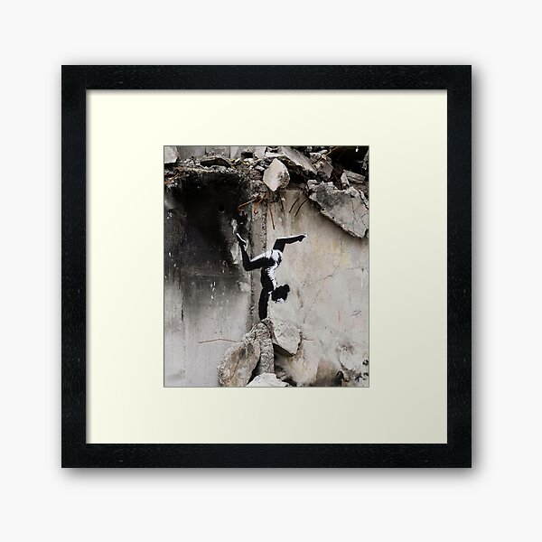Item preview, Banksy Ukraine Gymnast - Graffiti Art designed and sold by WE-ARE-BANKSY.