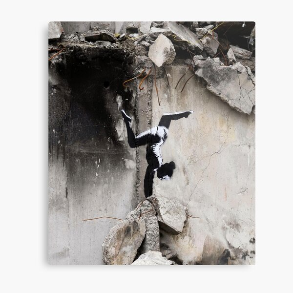 Item preview, Banksy Ukraine Gymnast - Graffiti Art designed and sold by WE-ARE-BANKSY.