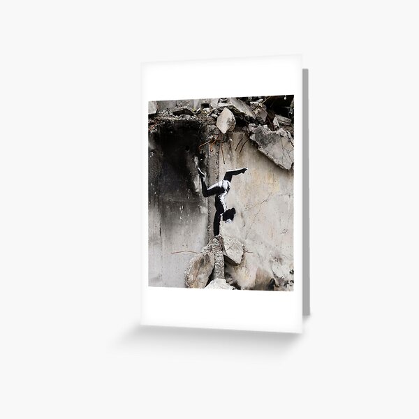Item preview, Banksy Ukraine Gymnast - Graffiti Art designed and sold by WE-ARE-BANKSY.