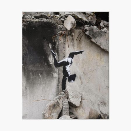 Item preview, Banksy Ukraine Gymnast - Graffiti Art designed and sold by WE-ARE-BANKSY.