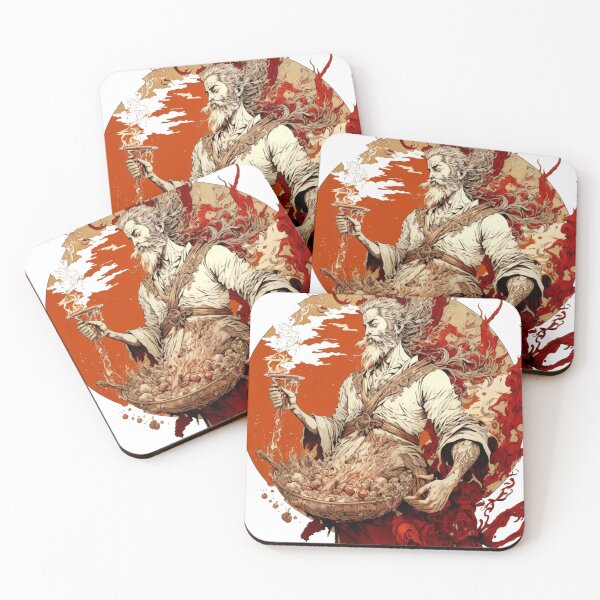 Item preview, God of Food and Wine designed and sold by RiverstepStudio.