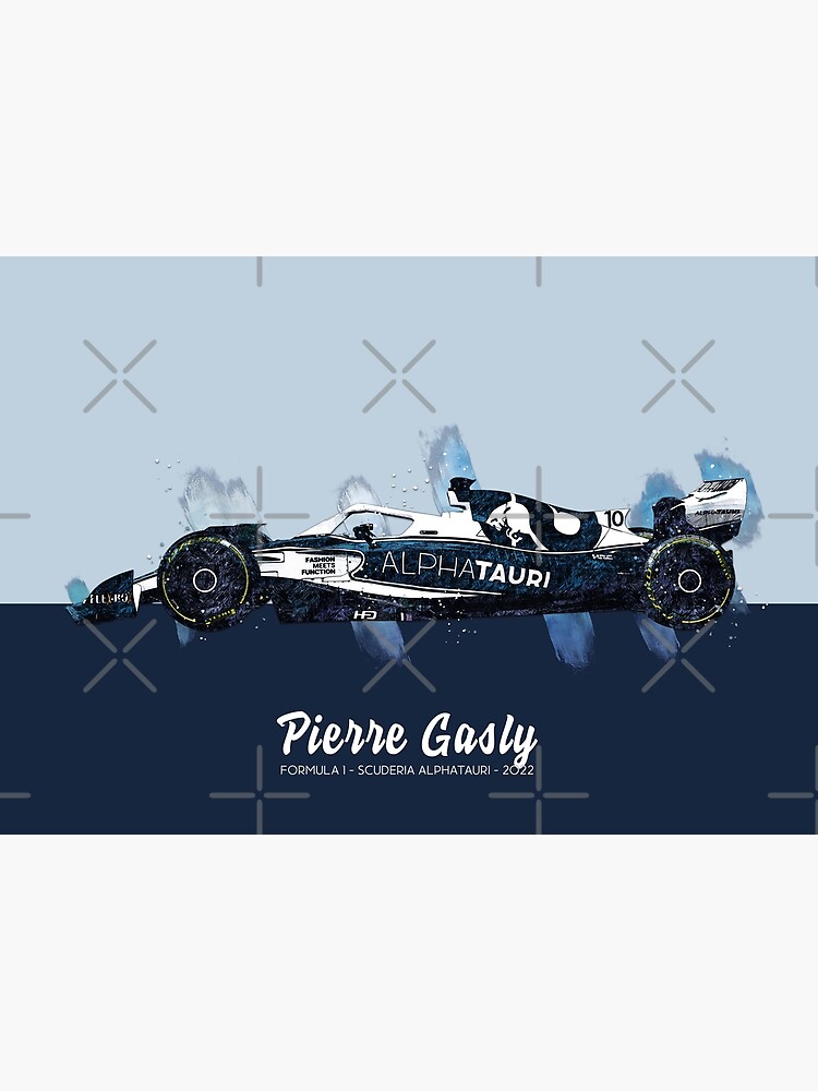 "Pierre Gasly F1 2022 AlphaTauri Car Art" Poster for Sale by d25bev