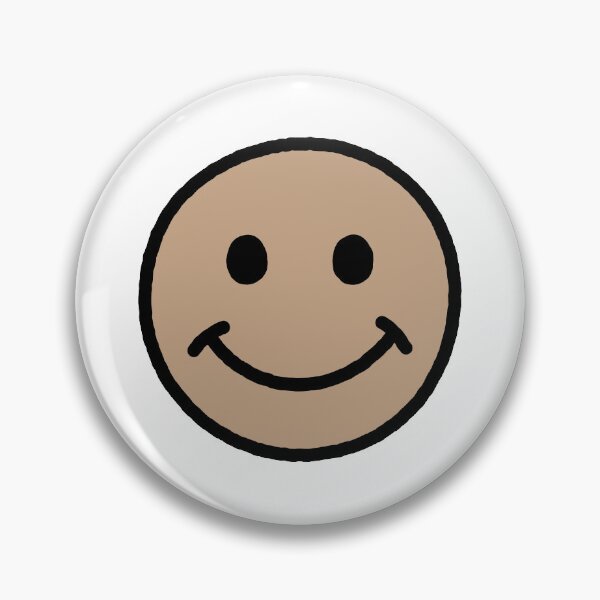 Item preview, SMILEY FACE (LIGHT BROWN W/BLACK OUTLINE) designed and sold by Top10Designs.