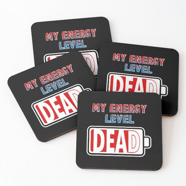 Item preview, My Energy Level - Dead designed and sold by Moodific.