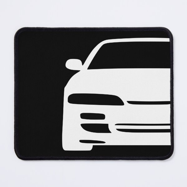 Item preview, Nissan Silvia S14 Zenki 180SX 200SX 240SX white silhouette designed and sold by EdimDesign.