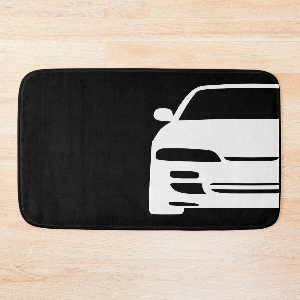Item preview, Nissan Silvia S14 Zenki 180SX 200SX 240SX white silhouette designed and sold by EdimDesign.