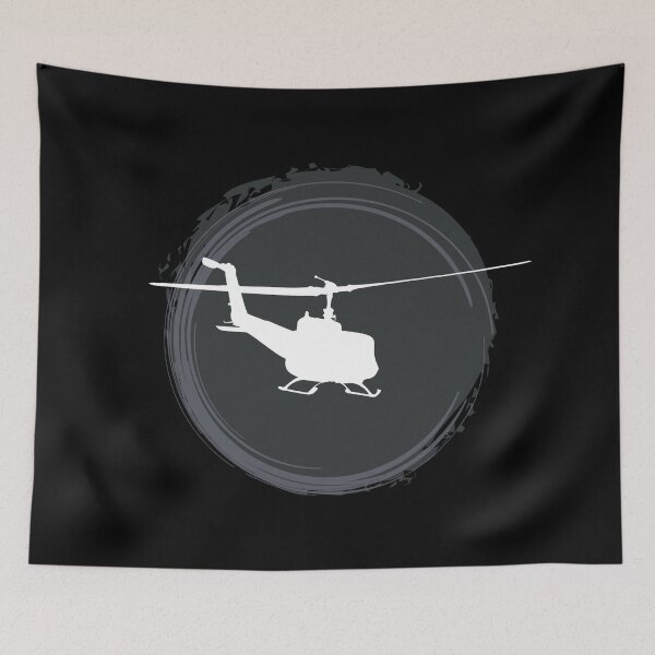 Item preview, Military Helicopter Silhouette 04 designed and sold by Bako24.