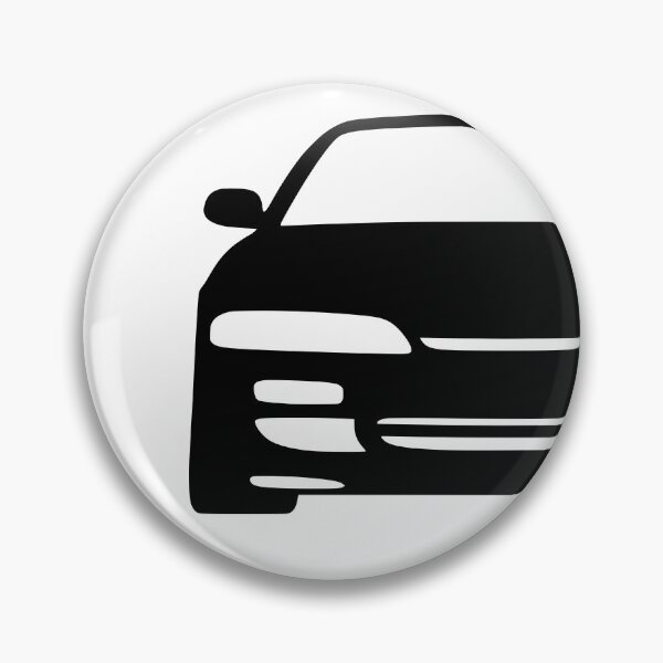 Item preview, Nissan Silvia S14 Zenki 180SX 200SX 240SX black silhouette designed and sold by EdimDesign.