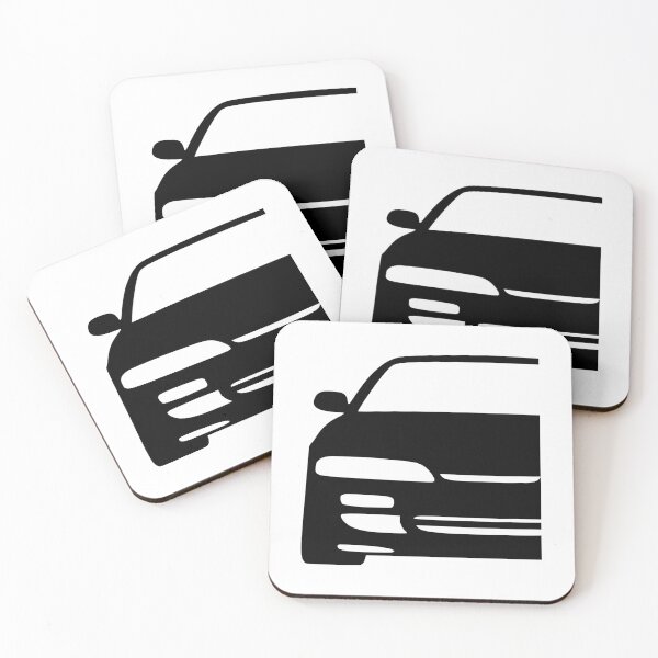 Item preview, Nissan Silvia S14 Zenki 180SX 200SX 240SX black silhouette designed and sold by EdimDesign.