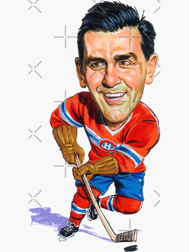 "Maurice Richard" Sticker for Sale by SaintDesigns77 Redbubble