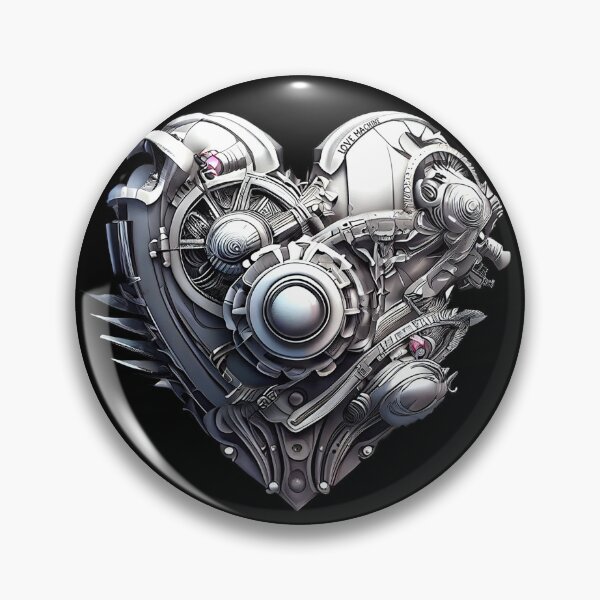 Item preview, Love Machine Heart designed and sold by KOTOdesign.