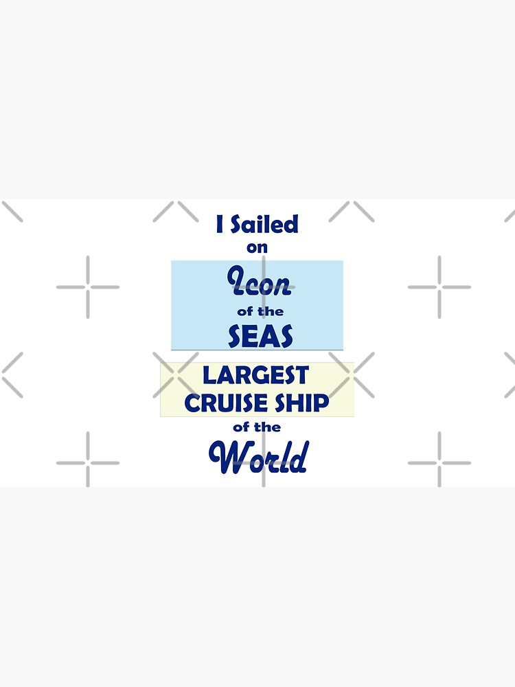 I Sailed on Icon of the Seas Cap for Sale by smartyjane14