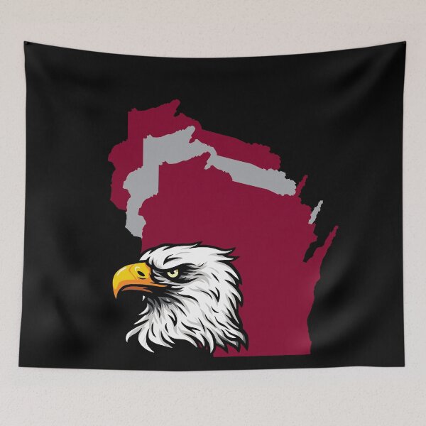 Item preview, Wisconsin Border, Eagles designed and sold by LatterDaze.