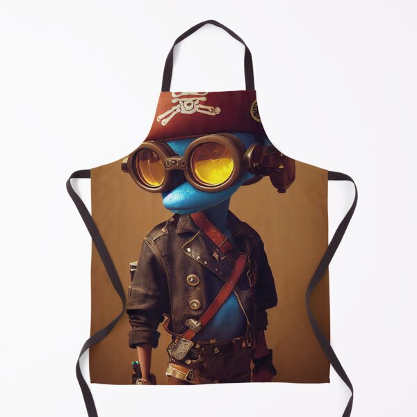 Item preview, Anthropomorphic Tiny Cute Cyberpunk Pirate Impala designed and sold by MimozaStudio.