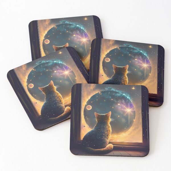Item preview, George The Star Gazer Cat 3  designed and sold by idreamaboutcats.