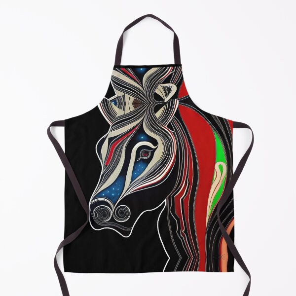 Item preview, Abstract horse head designed and sold by Astralia.