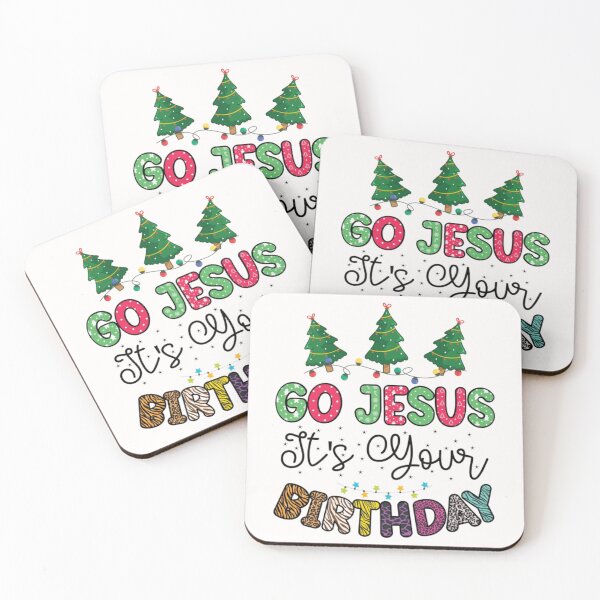Item preview, Go Jesus It's Your Birthday Funny Christmas Ugly Christmas  designed and sold by Artpawsy.