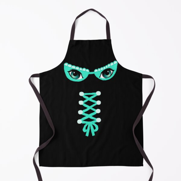 Item preview, Corset ribbon and blue eyes bra with blue and Turquoise lace designed and sold by Hypnotees.