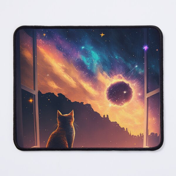 Item preview, George The Star Gazer Cat 6  designed and sold by idreamaboutcats.