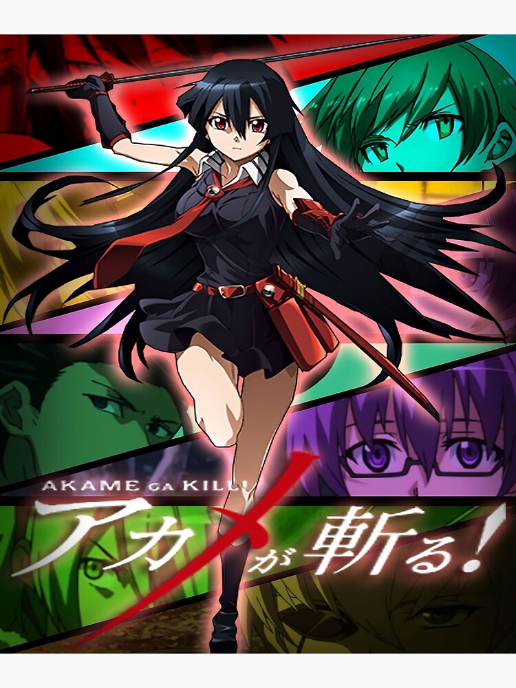 akame ga kill Poster for Sale by mannamani