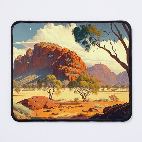 Aperçu de l'œuvre Le sentier de l'Outback créée et vendue par ScapesLP.