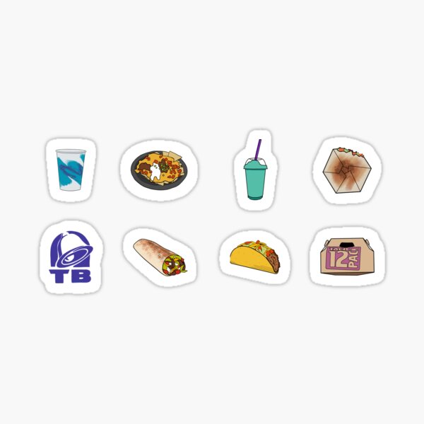 Taco Bell Variety Pack Sticker