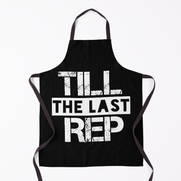 Item preview, Till The Last Rep : Fitness Quote designed and sold by EnzoVectorism.