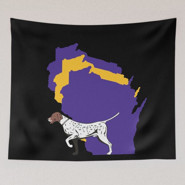 Item preview, Wisconsin Border, Pointers designed and sold by LatterDaze.